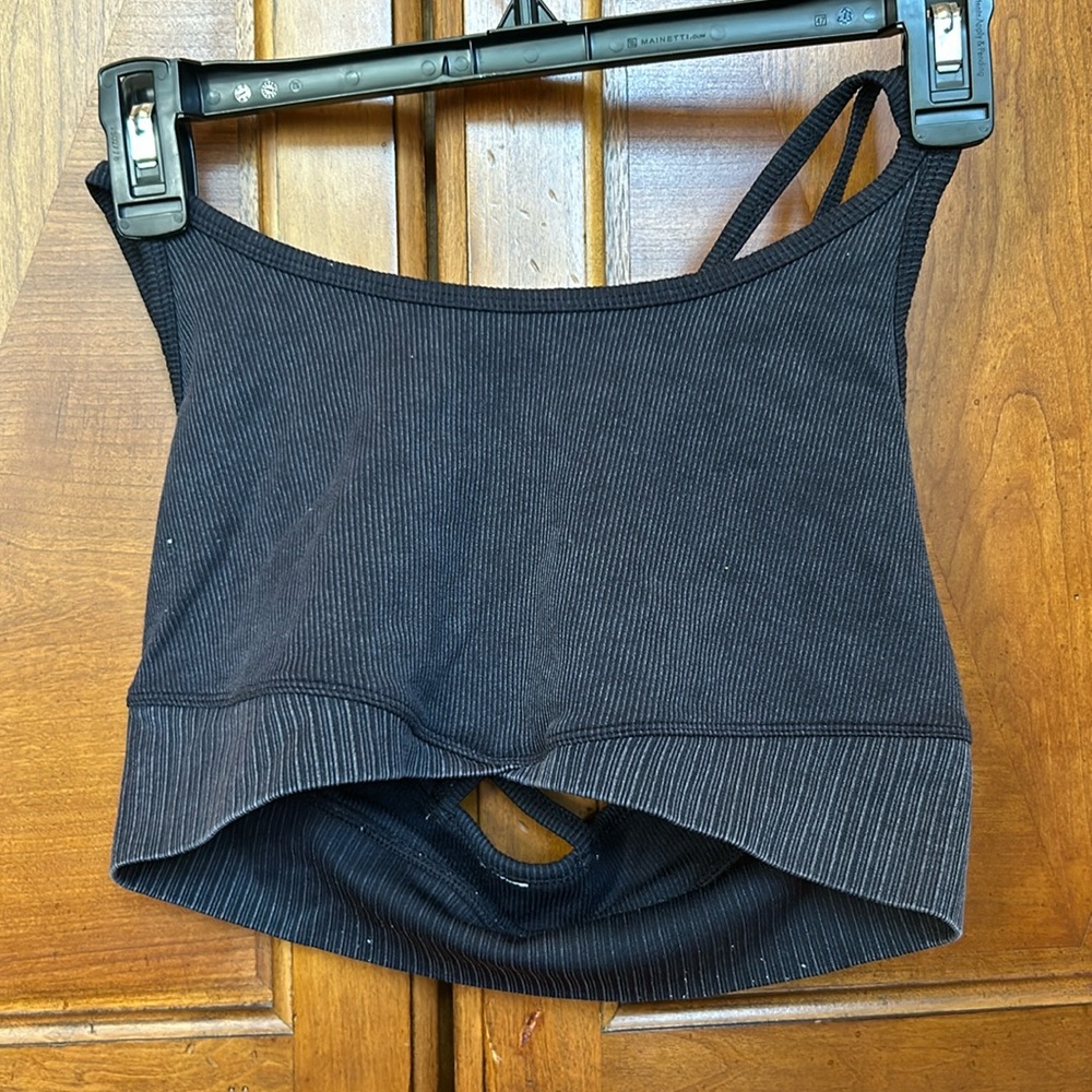 Black sports bra from target in a size large